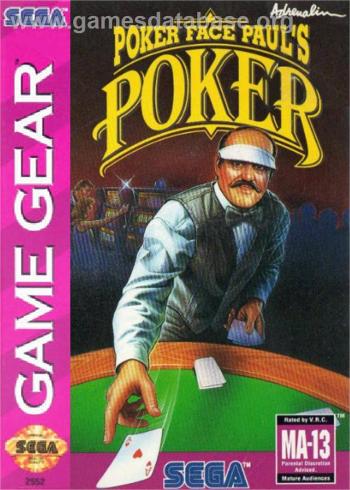 Cover Poker Faced Paul's Poker for Game Gear